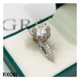  RX081 8mm Nhẵn 6 chấu cánh hoa 