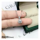 PX019 7mm  Mặt dây đá 