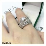  RMX104 7.2mm Nhẫn nam viền tròn 