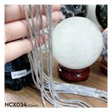  NCX034 2.1mm Dây chuyền mì kim cương 