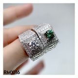  RMX116 FULL MOIS 7.2mm Nhẫn nam vertu 