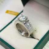  RMX118 8mm Nhẫn nam viền baguette 