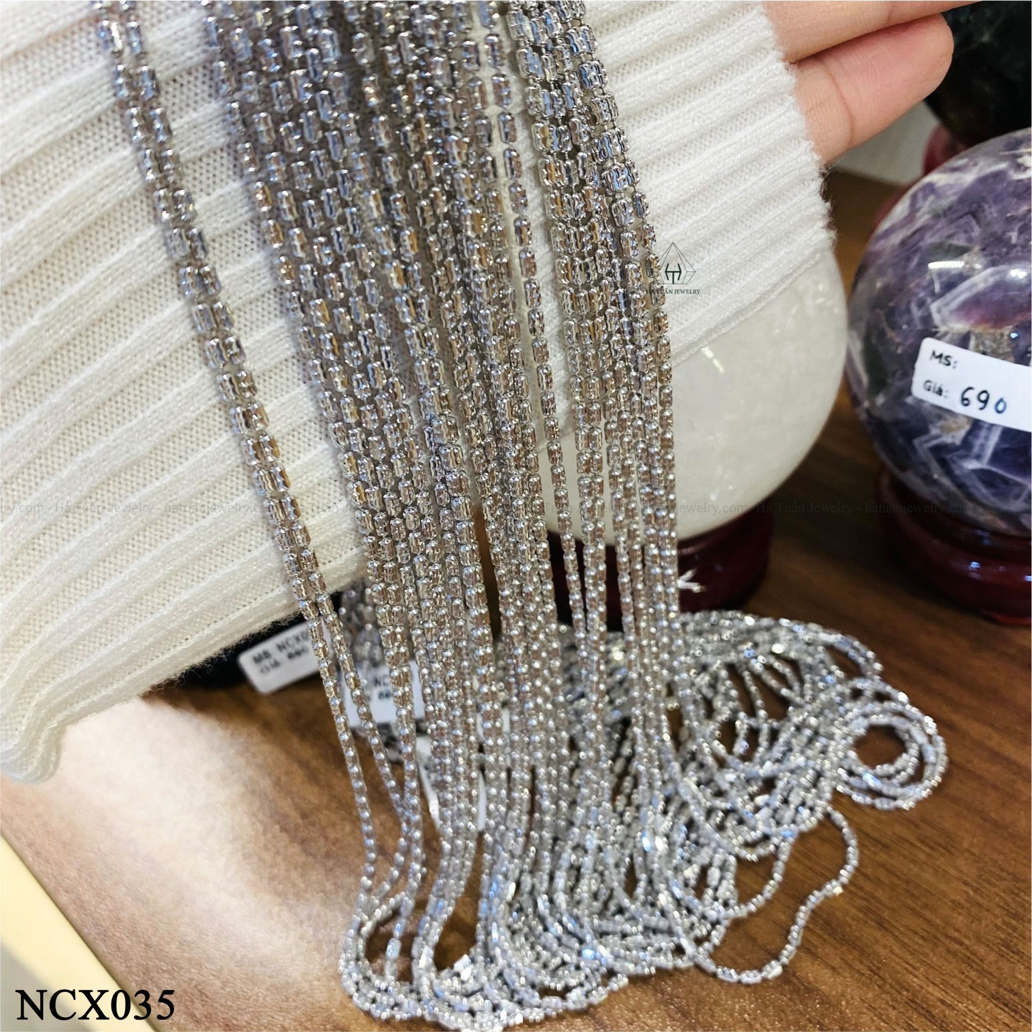  NCX035 1.9mm 50cm Dây chuyền bi 