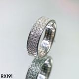  RX191 FULL MOIS 1.5mm Nhẫn 3 hàng đá 