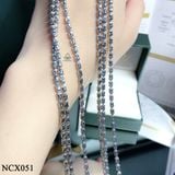  NCX051 Dây chuyền bi đốt trúc 3mm 