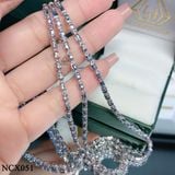  NCX051 Dây chuyền bi đốt trúc 3mm 