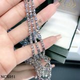  NCX051 Dây chuyền bi đốt trúc 3mm 