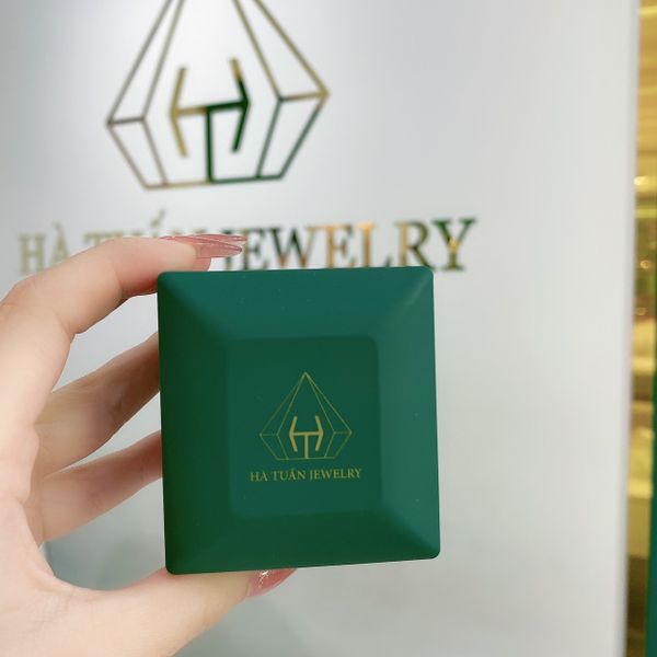  PK010 HỘP NHẪN ĐÈN NHỰA MÀU XANH 