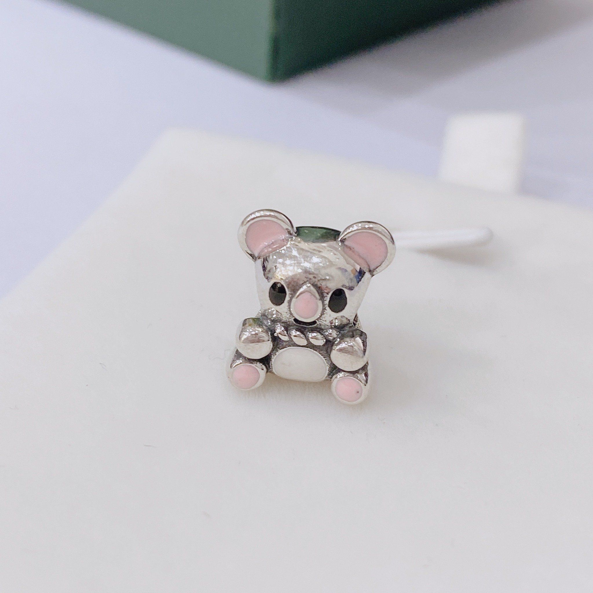  C418 Charm gấu Koala hồng 