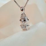  P387 Mặt dây Labubu đội nón 