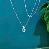  N635 Dây mặt liền pha lê 