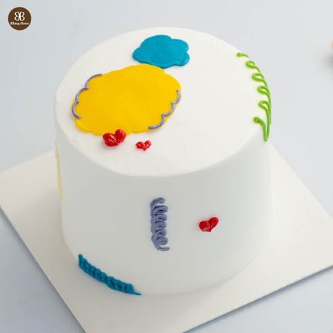 BÁNH KEM NHIỀU MÀU 