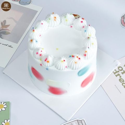  BÁNH KEM NHIỀU MÀU 