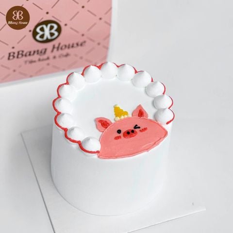  BÁNH KEM HÌNH CON HEO 