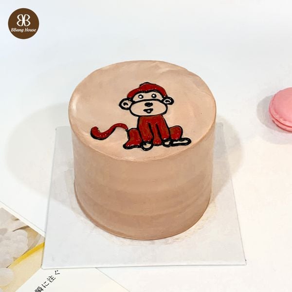 BÁNH KEM HÌNH CON KHỈ