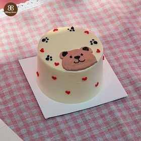  BÁNH KEM HÌNH CON GẤU 