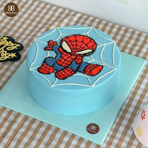  BÁNH KEM HÌNH NGƯỜI NHỆN 