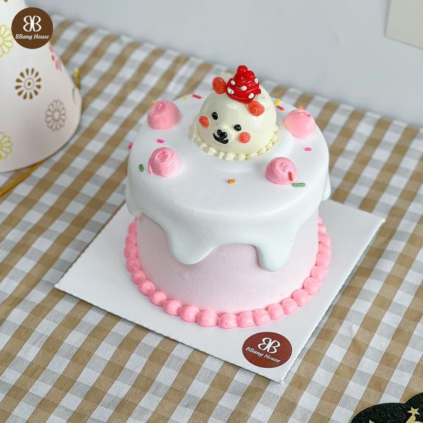 BÁNH KEM HÌNH CON GẤU