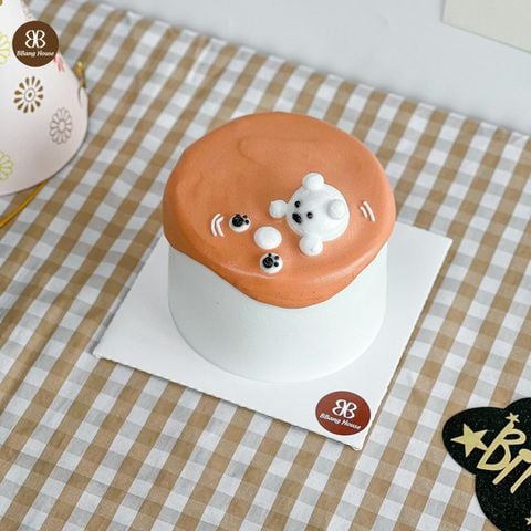  BÁNH KEM HÌNH CON GẤU 