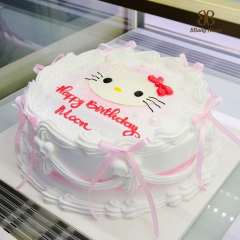  BÁNH KEM HÌNH HELLO KITTY 