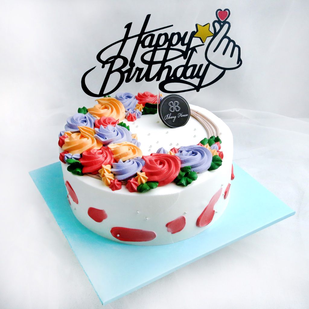 Happy Birthday Mẫu Số 1 - Cắt chữ Cake Topper – BBang House - Tiệm ...