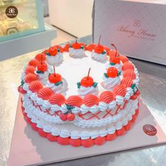 Bánh Kem màu đỏ