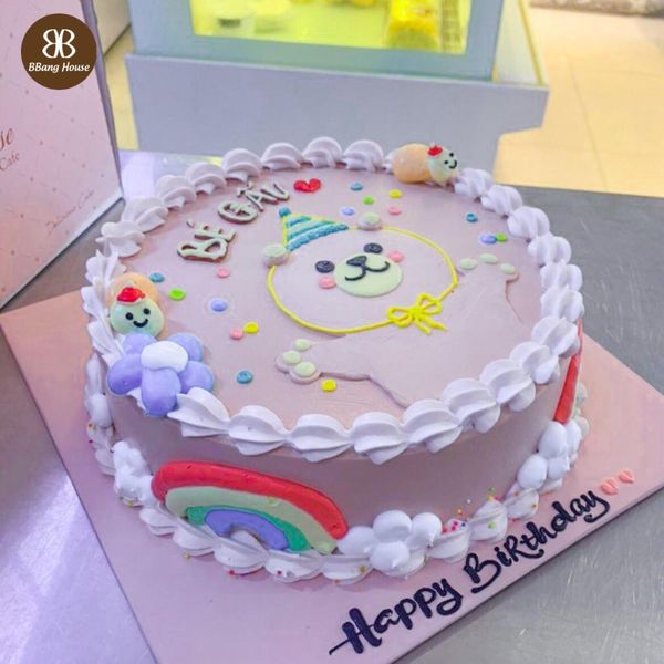 Bánh kem hình con gấu