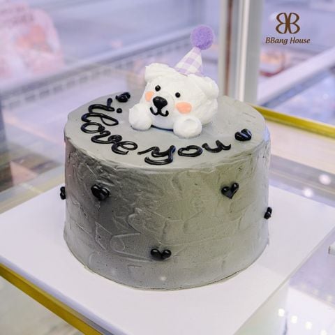  BÁNH KEM HÌNH CON GẤU 