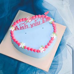 Bánh Kem Trái Tim Pastel 03