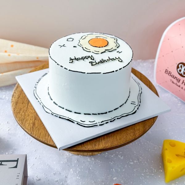 BÁNH KEM HÌNH ỐP LA