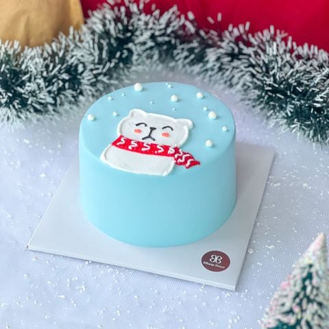  BÁNH KEM HÌNH CON GẤU 