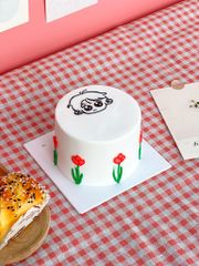BÁNH KEM HOA VẼ HÌNH