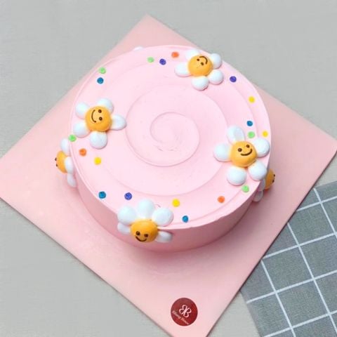  BÁNH KEM HOA MẶT CƯỜI 