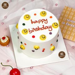 Bánh kem hình mặt cười