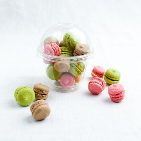  Macaron Mini Hộp 16 Cái 