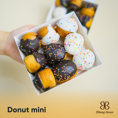  Hộp Donut 9 Cái Mini 