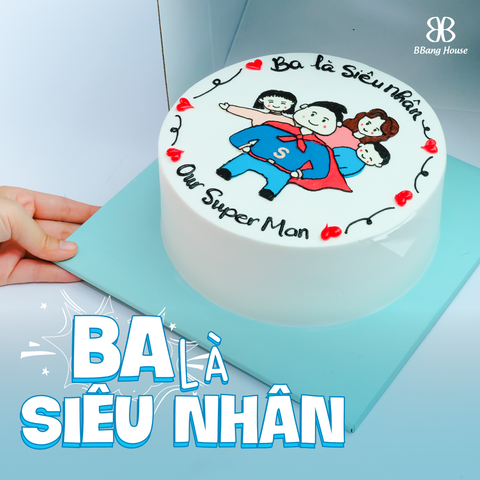  BÁNH KEM HÌNH GIA ĐÌNH 
