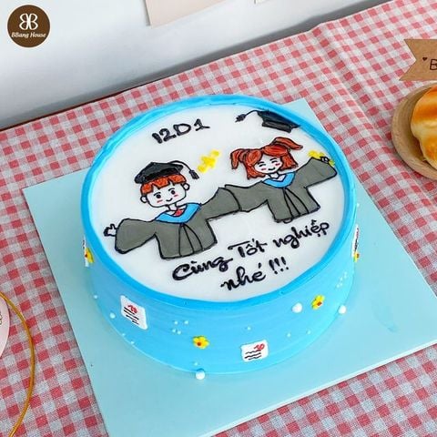  BÁNH KEM HÌNH TỐT NGHIỆP 