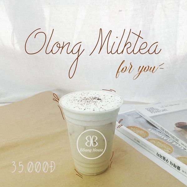 Trà sữa Olong - Milk Foam