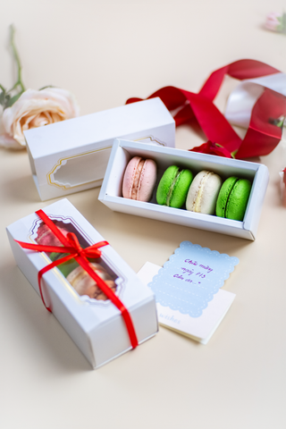  Hộp quà 4 cái Macaron 