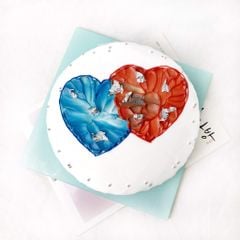 Bánh Kem Màu Xanh Dương