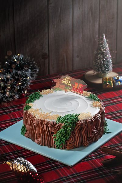 BÁNH KEM NOEL HÌNH KHÚC CÂY