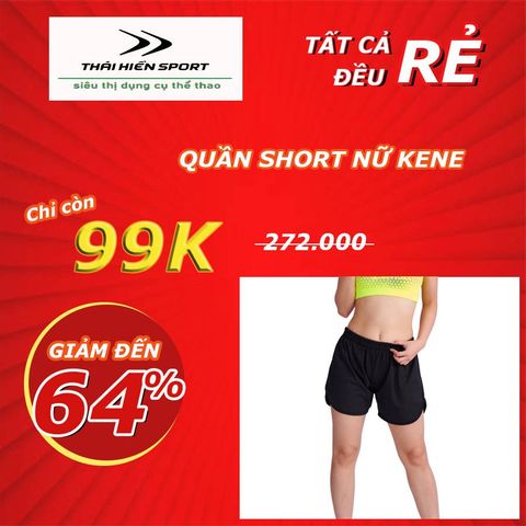  Quần Short nữ Kene 