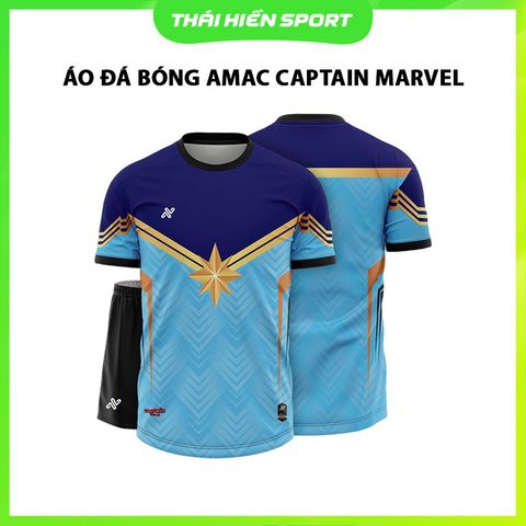  Áo đá bóng Amac Captain Marvel 