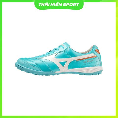 GIÀY BÓNG ĐÁ MIZUNO MORELIA SALA ELITE TF XANH YA 