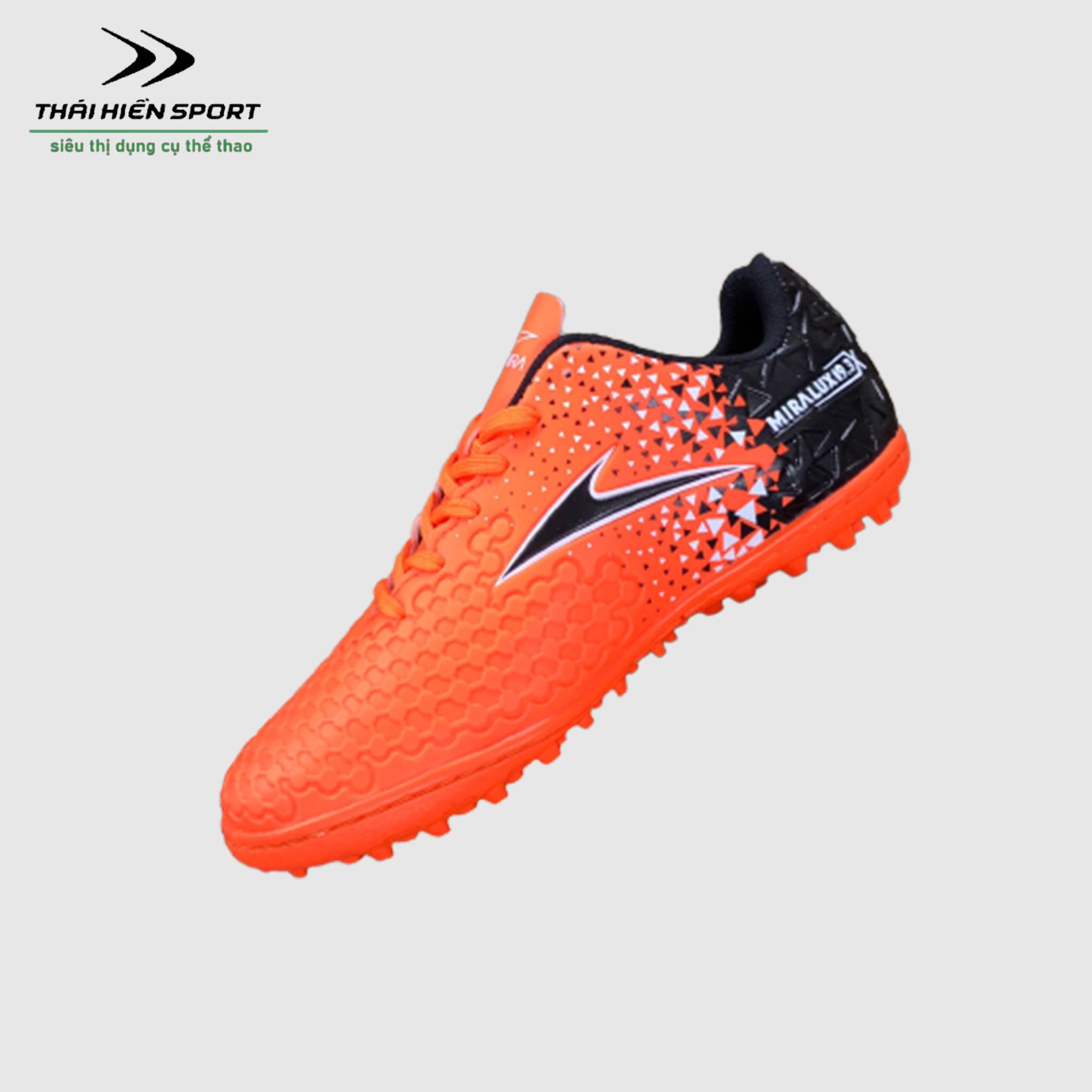  Giày đá bóng Miralux 19.3 mới cam 