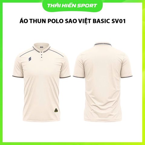  Áo thun polo Sao Việt Basic Sv01 