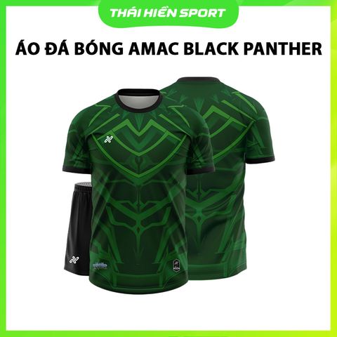 Áo đá bóng Amac Black Panther 