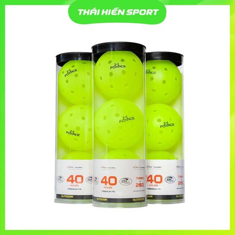 Bóng Pickleball FOXACE Thi Đấu 40 Lỗ (3 quả) 