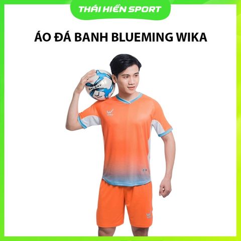  Áo đá bóng Blueming Wika 